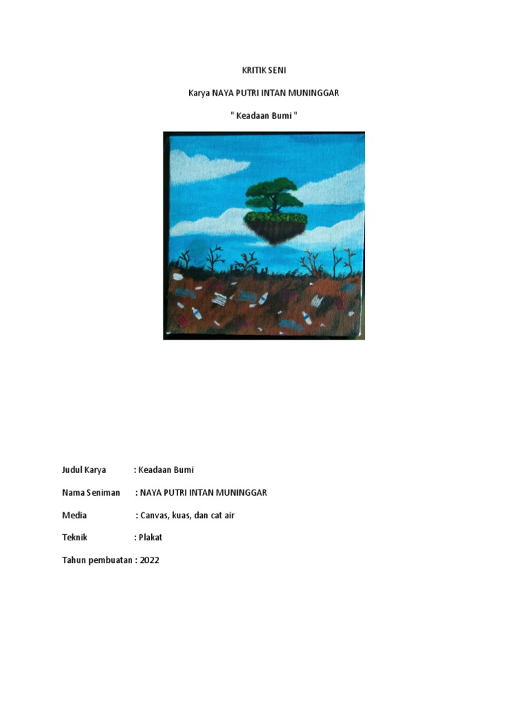 Contoh KRITIK SENI | PDF