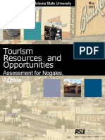 Tourism Resources and Opportunities: Assessment For Nogales, Arizona