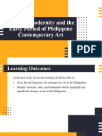 Colonial Modernity and The Early Period of Philippine Contemporary Art