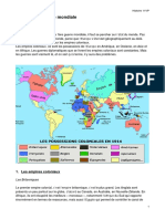 Première Guerre Mondiale-Origines