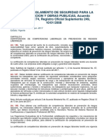 6 28 AM 67 REFORMA REGLAMENTO DE SSO DE LA CONSTRUCCIÓN