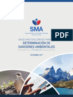 Bases Metodologicas Para La Determinacion de Sanciones Ambientales 2017-V2.0