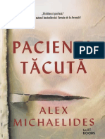 Alex Michaelides Pacienta Tacuta PDF Versione 1 PDF Versiunea