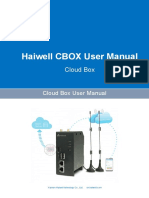 User's Manual of Haiwell IoT Cloud Box