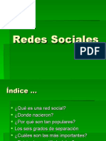 Redes Sociales