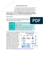 Aquarium Filtration Guide: Filtration Method. Filtration Is Not A Substitute For Water Changes. Think of Filtration This