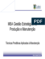 Gestão Estratégica de Produção e Manutenção Preditiva