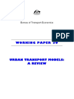 Working Paper 39: Bureau of Transport Economics