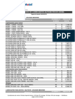 Lista de Precios MOBIL 26-08-2016