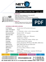 MXM-753N: Copy, Print, Colour Scan, Fax
