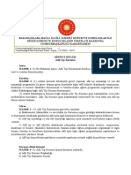 Cumhurbaşkanlığı Kararnamesinin Sayısı: 4 Yayımlandığı Resmî Gazetenin Tarihi - Sayısı: 15/7/2018 - 30479