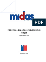 Manual Usuario Externo Registro Prevencionista Riesgos