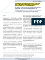 Camejo (2020) Evaluación de La Sexualidad en Las Pacientes Sobrevivientes