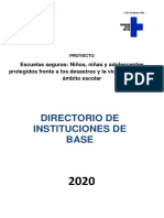 Directorio de Instituciones de Base-ítem Familia (2)