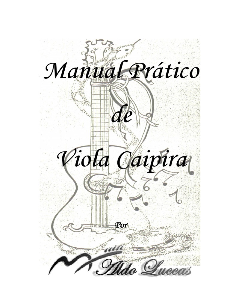 Manual Prático de Viola Caipira Aldo Luccas PDF