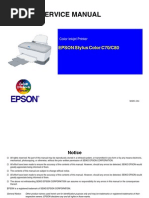 Download Epson Stylus Color c70 - c80 Service Manual by qwerzwill905560 SN56979371 doc pdf
