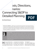 # (Article) Guideposts, Directions, and Scenarios - Connecting S&OP To Detailed Planning (2012)