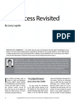 # (Article) S&OP_ The Process Revisited (2014)