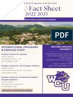 WCU Fact Sheet 22-23