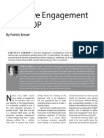 # (Article) Executive Engagement and S&OP (2016)