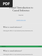 1 - A Brief Introduction To Causal Inference