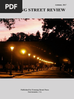 EVENING STREET REVIEW     NUMBER 17, AUTUMN 2017 