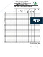 Lembar Checklist Pemberian Informasi Obat