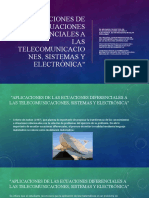 Aplicaciones de Las Ecuaciones Diferenciales A Las Telecomunicaciones Sistemas y Electrónica