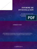 Presentacion Informe de Investigacion