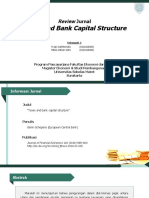 PPT Ekonoetrika - Taxes and Bank Capital Structure