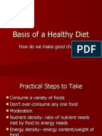 2 Basis of a Healthy Diet