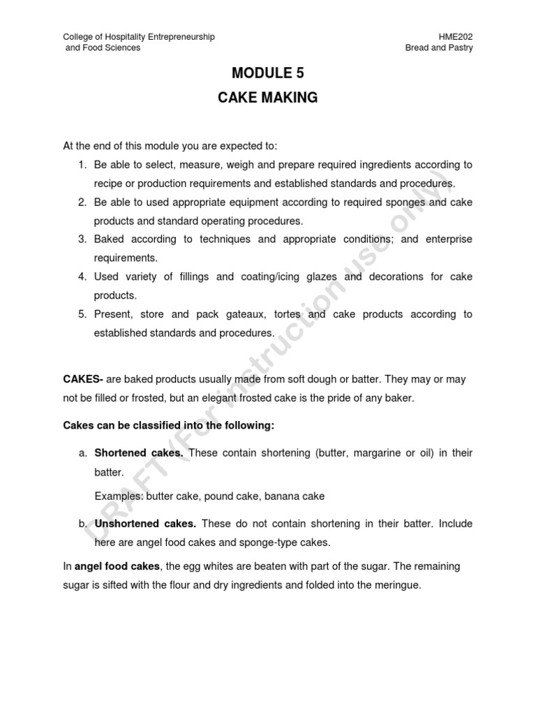 Cake Making | PDF | Cakes | Icing (Food)
