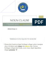 Noun clause