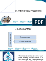 Principles of Antimicrobial Prescribing