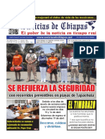 Periódico Noticias de Chiapas, Edición Virtual Jueves 14 de Abril de 2022