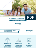 Brochure ONCOPRO - BENEFICIOS