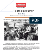 Documento 30 Sofía Ruiz Karl Marx e A Mulher