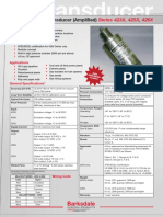 Series420x-Ds - Pressure Transducer CSR