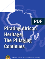 Pirating African Heritage Brief