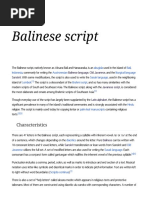 Balinese Script - Wikipedia