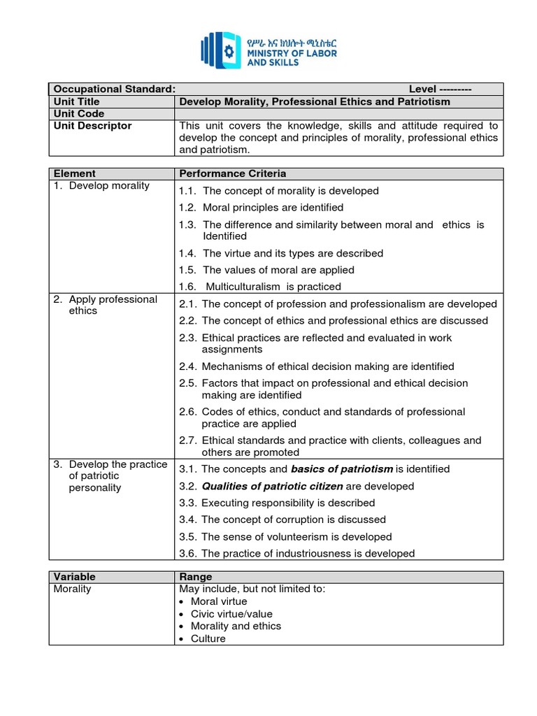 Uc Morality And Professional Ethics Pdf Morality Professional Ethics