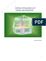 Geometria Pitagorica Iv Poliedri Archime