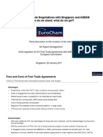 110126 EuroCham FTA Trade Policy Breakfast Talk