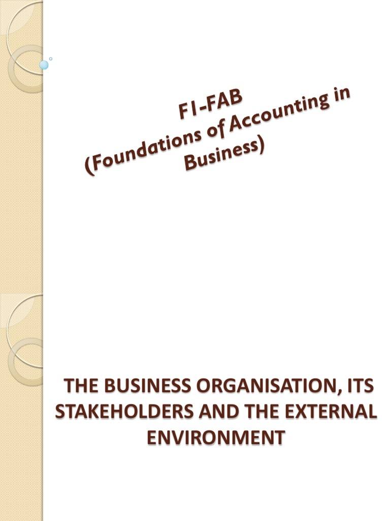 CH 1 Business Org & Stakeholders. | PDF | Limited Company | Stakeholder ...