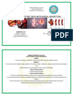 Care of A Patient With Myocardial Infarction: Andres Bonifacio College School of Nursing College Park, Dipolog City