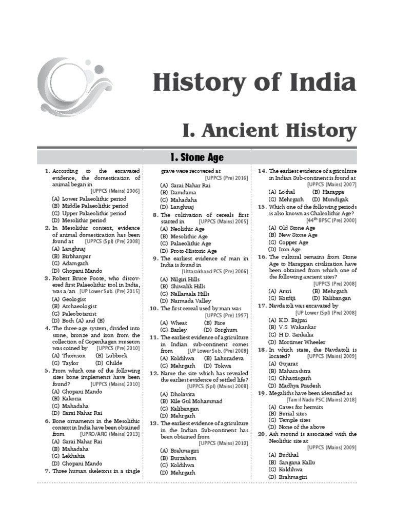 Ancient History MCQ Quiz - Objective Question with Answer for Ancient History - Download Free PDF visual data 3