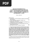 The Inconvenience of a Constitution That Follows the Flag ... but Doesnt' Quite Catch Up With It--From Downes v. Bidwell to Boumediene v. Bush