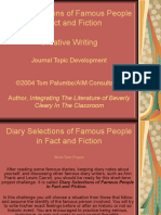 Diary Selections of Famous People