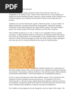 Download Introduction to Coliform Bacteria by thenmolhi SN56986997 doc pdf