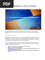 How To Boot 10 Different Live CDs From 1 USB Flash Drive